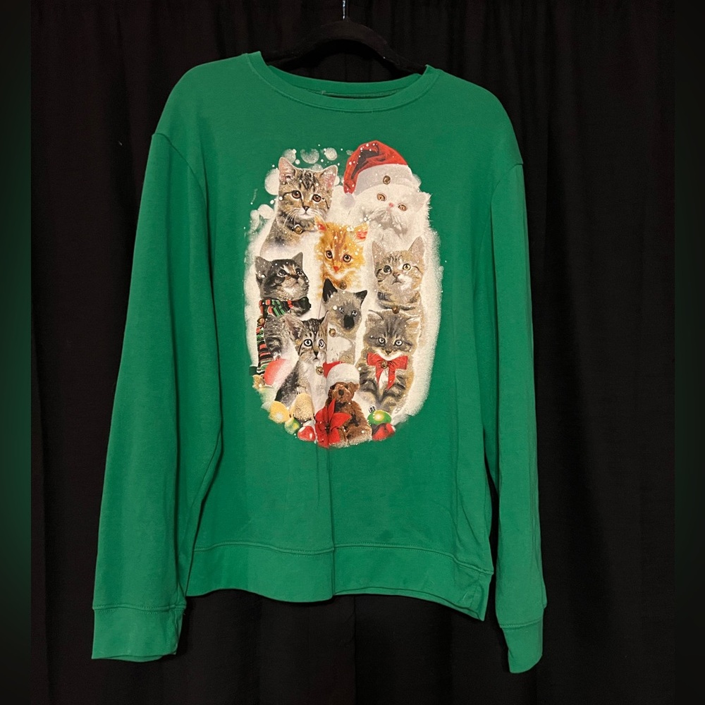 Ugly Christmas Sweater w/functioning bells